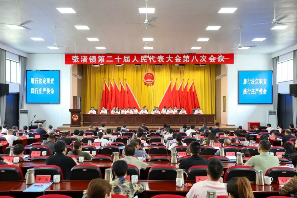实干担当 砥砺向前 | 张渚镇第二十届人民代表大会第八次会议召开